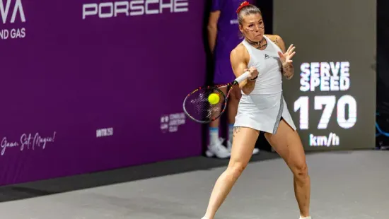 Botrány: Vérig sértette ellenfele a magyar teniszezőnőt