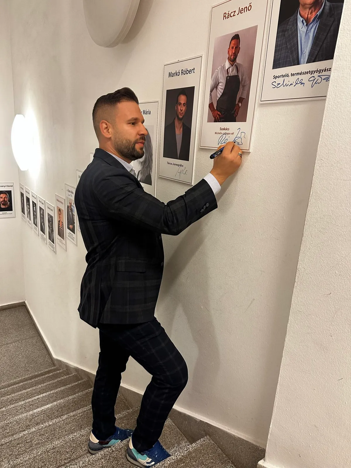 Rácz Jenőt hatalmas megtiszteltetés érte.