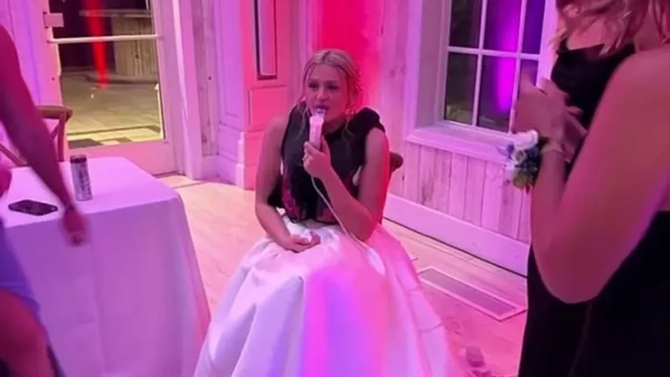  A menyasszonytáncba sem állíthatta meg betegsége Dannikát