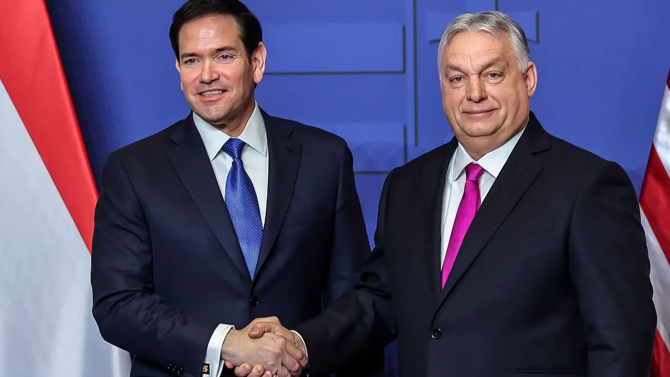 Orbán Viktor bemutatta Marco Rubio-t.