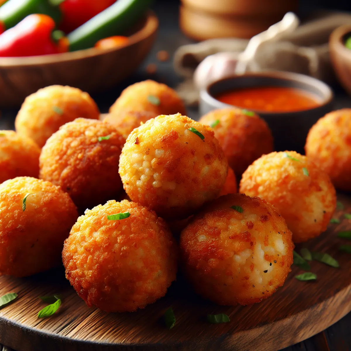 Ne dobd ki a maradék rizst: készíts belőle rántott rizsgolyót!Fried,Rice,Balls