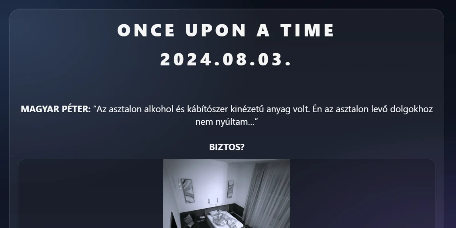 Magyar Péter belebukhat a drogos buliba?