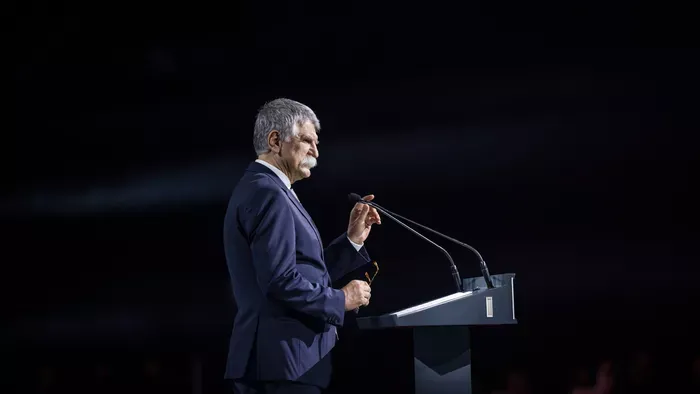 Kövér László az országos választmányi ülésen Petőfit idézte