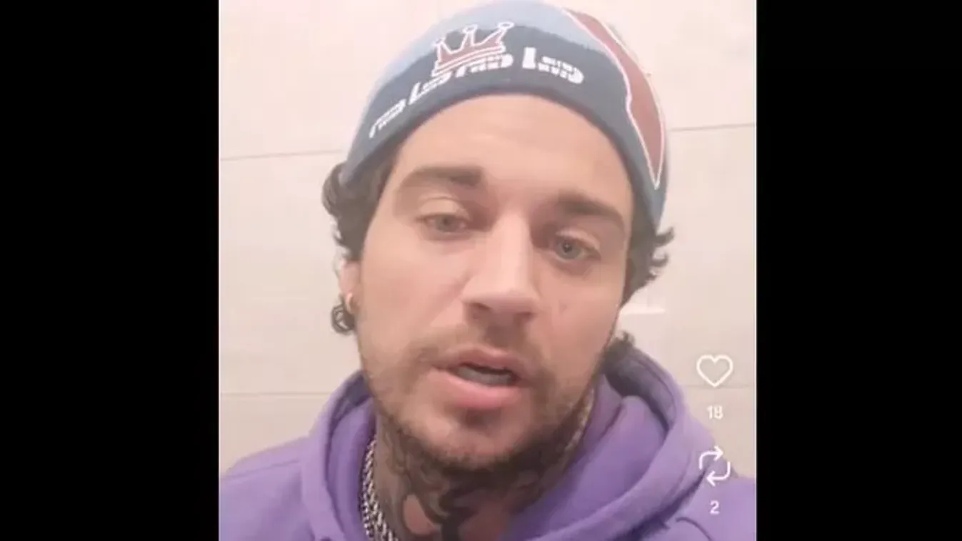 Itt az újabb Mandula Ádám botrány: bemindenezve élőzött