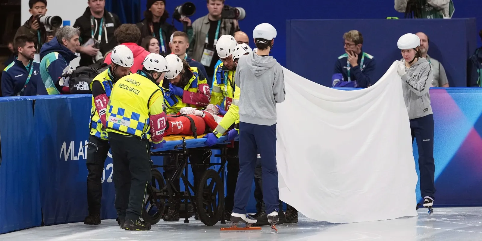 Megfagyott a levegő, félbe kellett szakítani a téli olimpiát