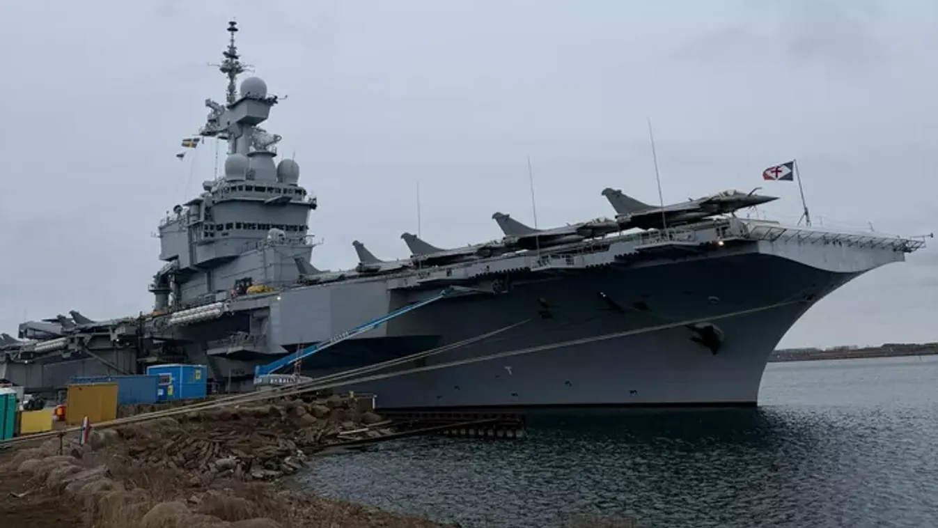 Orosz dróntámadás érhette Franciaország repülőgép-hordozóját