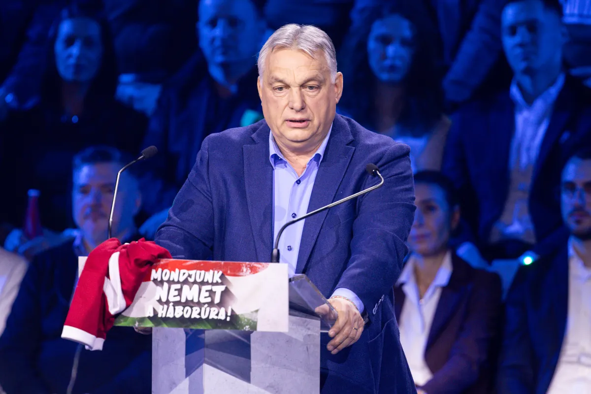 Háború ellenes Gyűlés HEGY Esztergom 2026.02.28.
Orbán Viktor