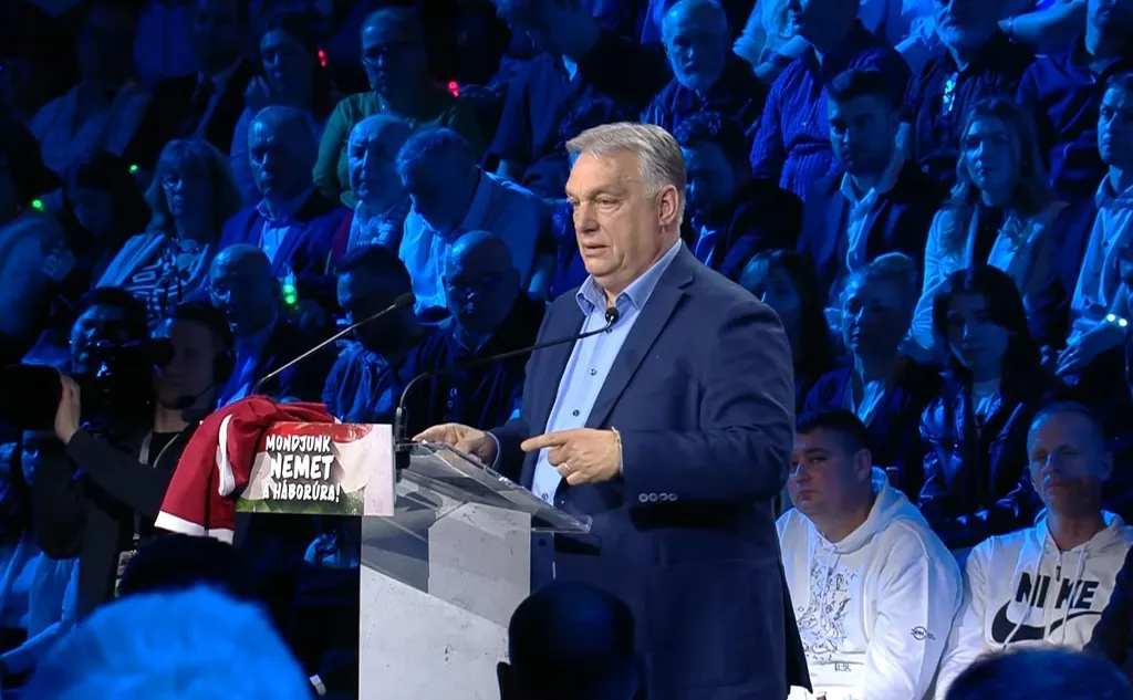 Háború ellenes Gyűlés HEGY Esztergom 2026.02.28. Orbán Viktor