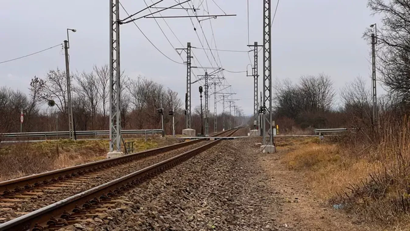 Vonatgázolás történt Velencén