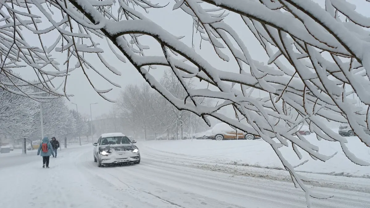 40 centi hó esett le Vas vármegyében – döbbenetes fotók