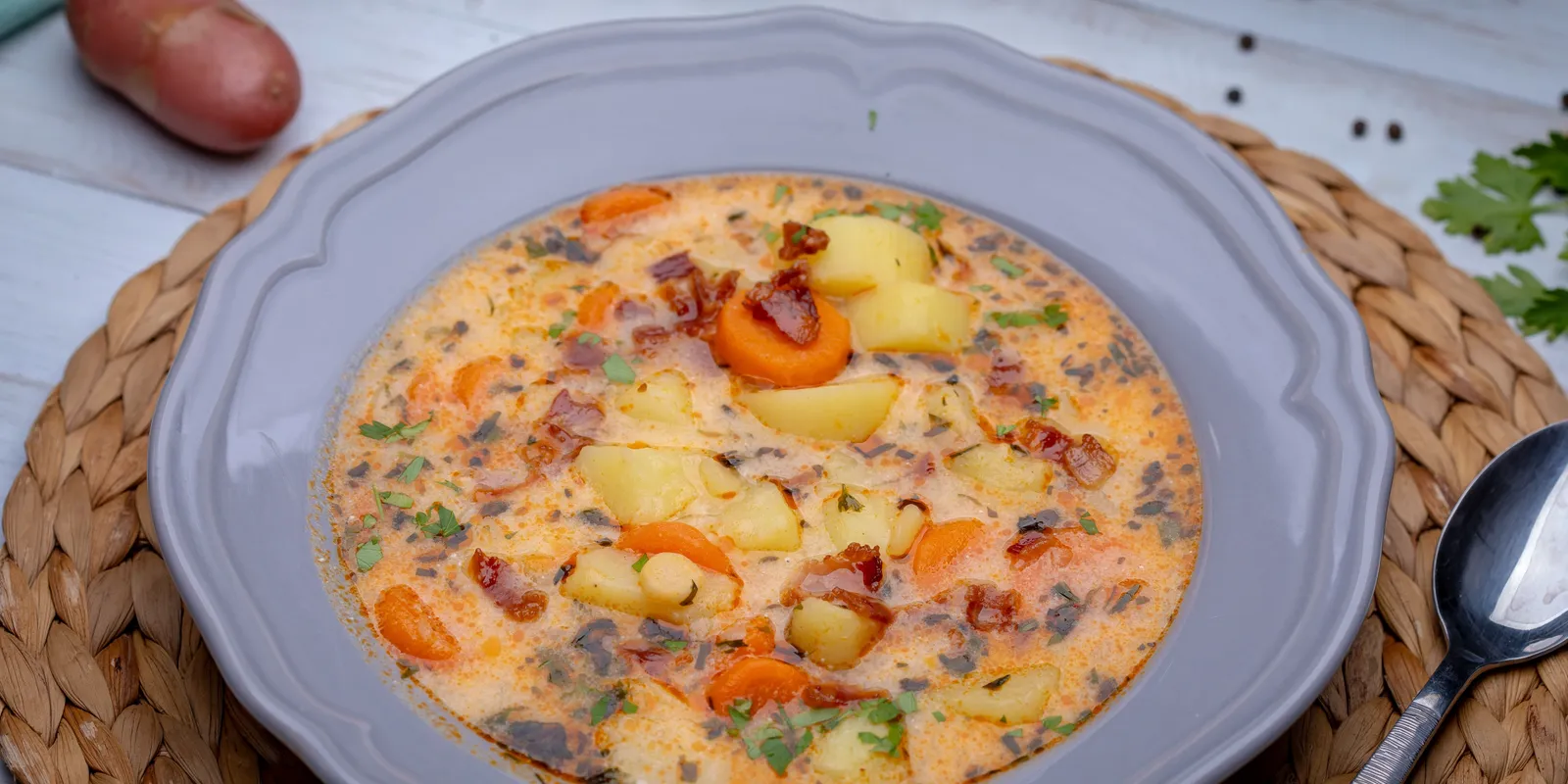 Ettől lesz mennyei az olcsó krumplileves