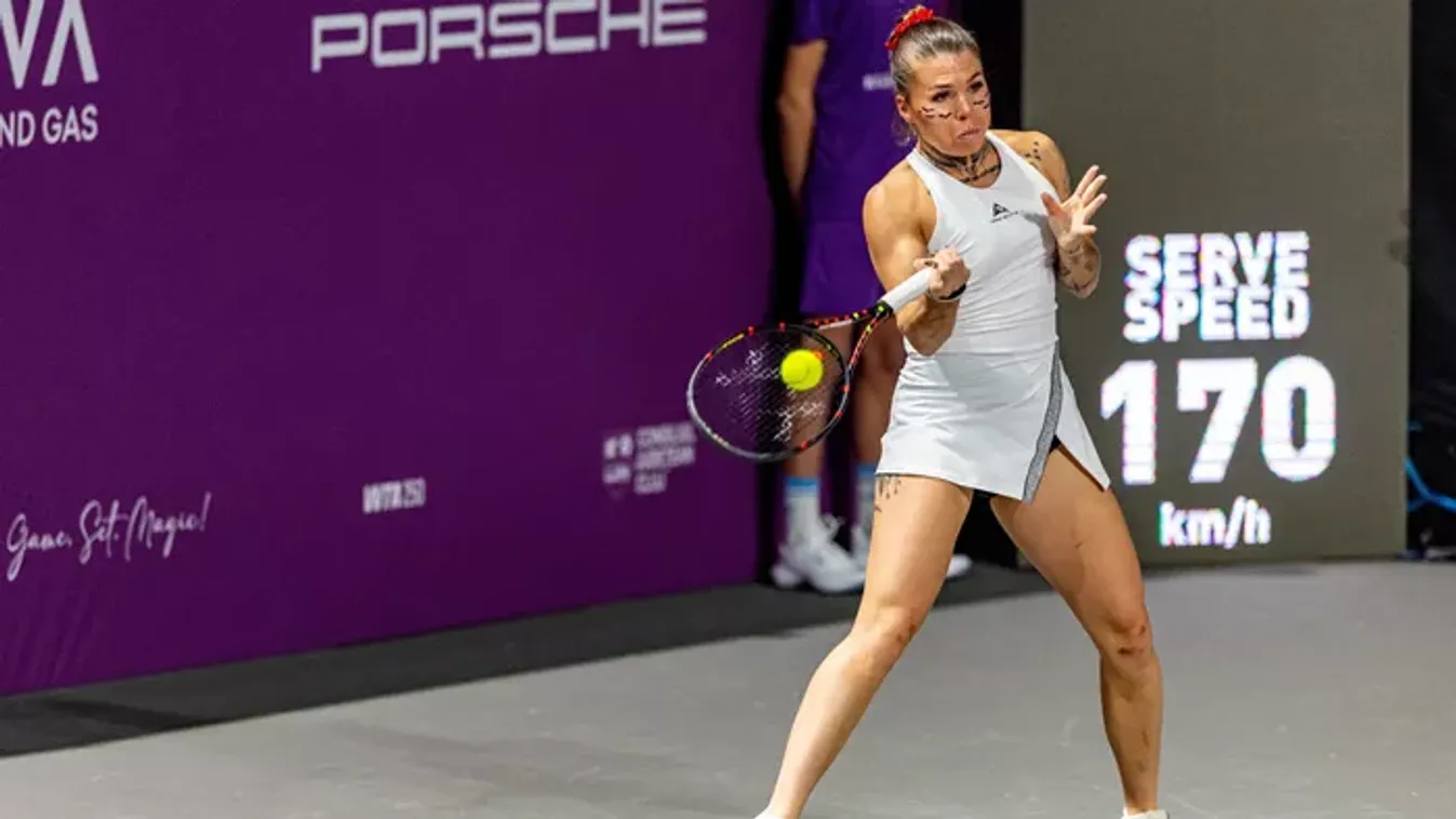 Botrány: Vérig sértette ellenfele a magyar teniszezőnőt