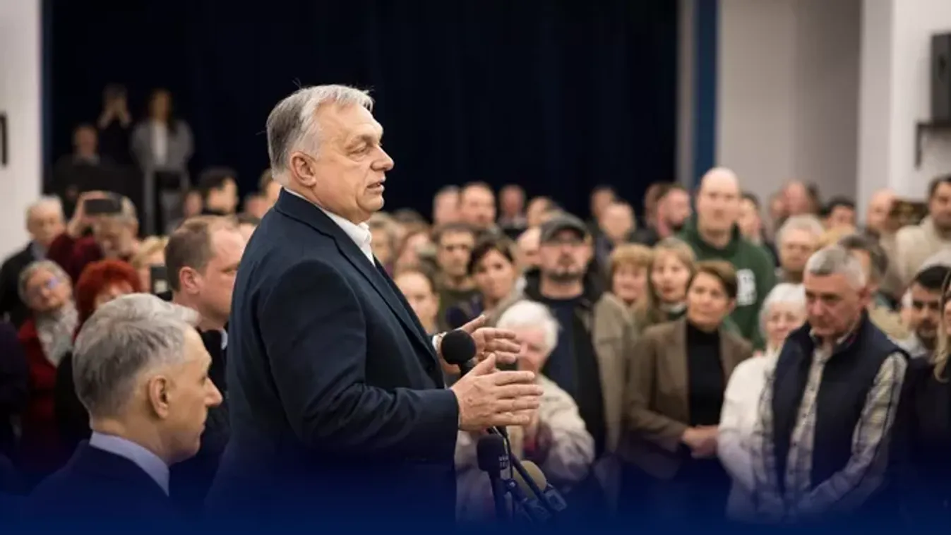 Eddig nem látott fotókat mutatott Orbán Viktor az országjárás első állomásáról