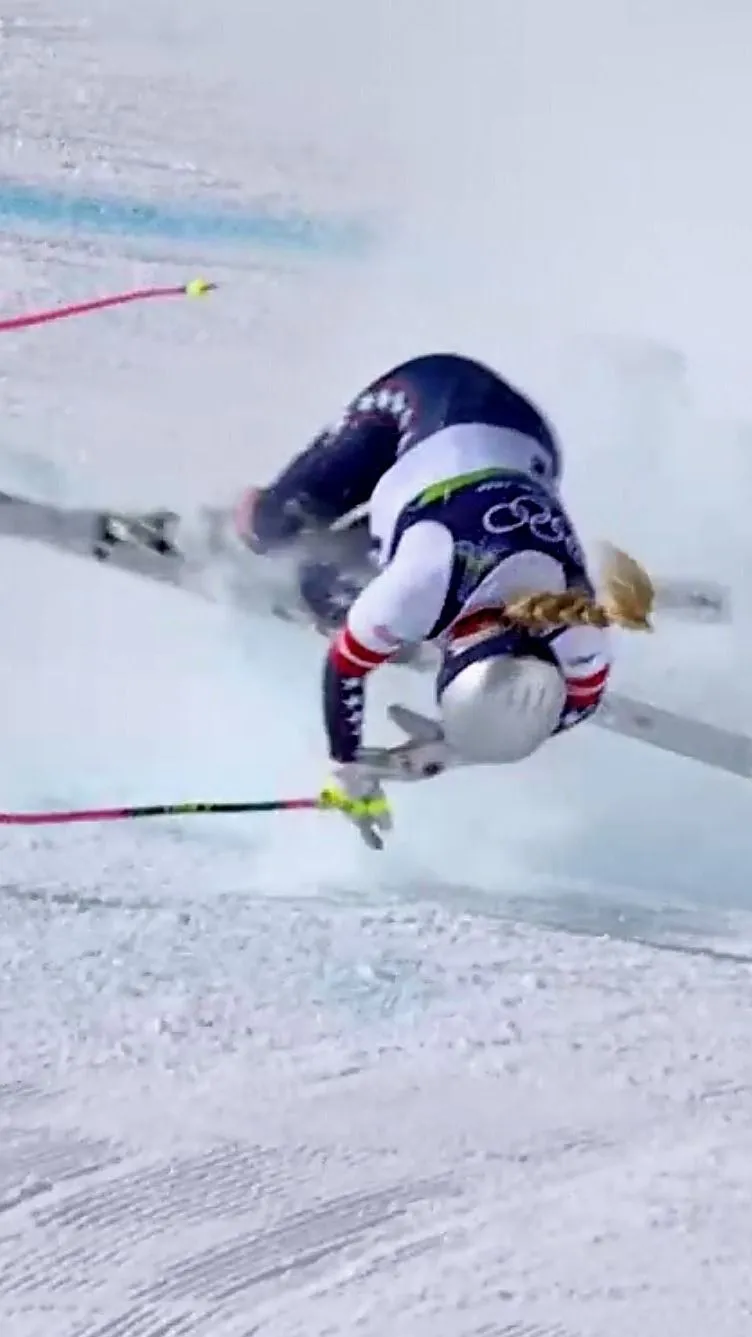 Lindsey Vonn üvöltött a fájdalomtól