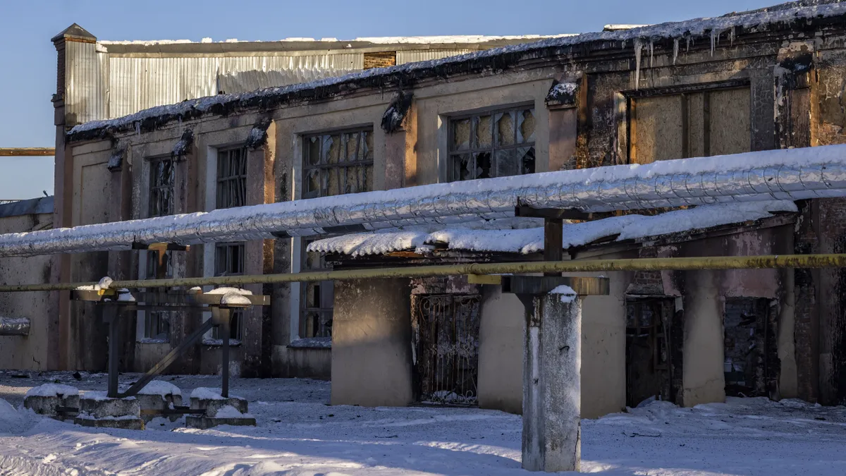 Russian shelling damages railway station in Ukraine’s Sumy Region