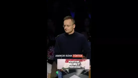 Szijártó Péter: Mi a magyar utat választottuk