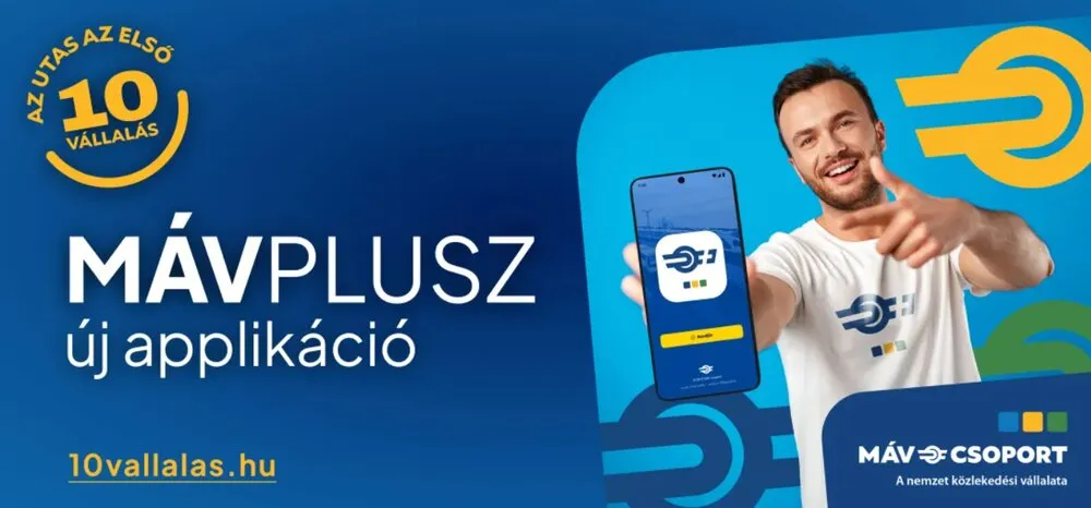 Újabb funkciókat kapott a MÁVPlusz app.