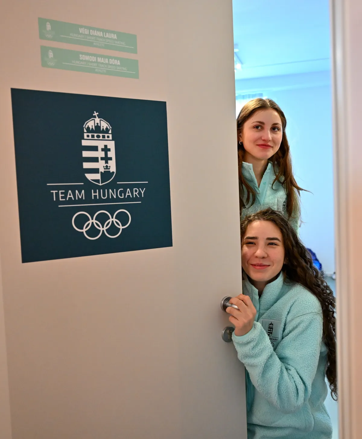 Téli olimpia: Végi Diána Laura és Somodi Maja