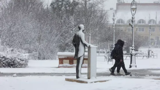 Varázslatos látvány: fehérbe borult a táj Nagykanizsán - Galéria