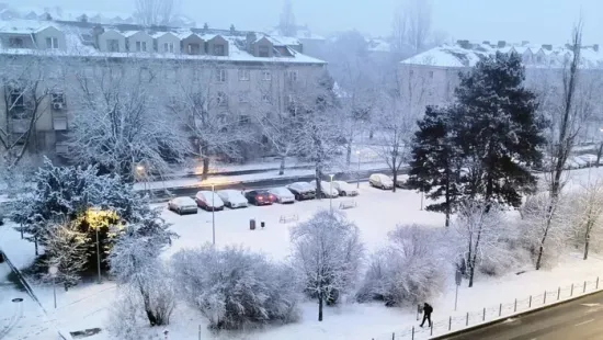 Mesébe illő látvány: több felé fehérbe borult a táj reggelre