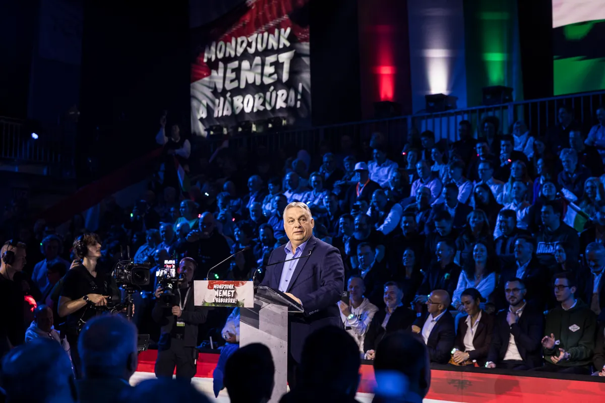 Háború ellenes Gyűlés HEGY Esztergom 2026.02.28.
Orbán Viktor