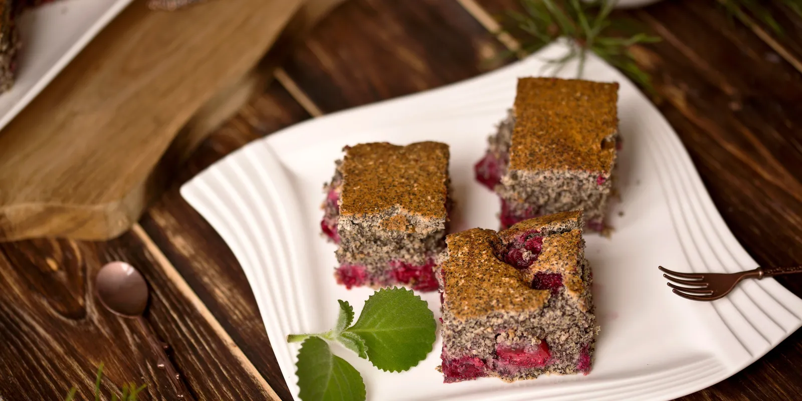 Meggyes-mákos süti, amit lehetetlen elrontani