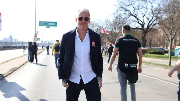 A Békemeneten vonul a Fradi sztárja