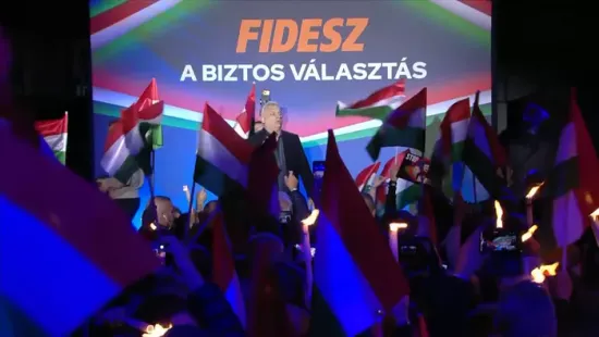 Országjárás: Orbán Viktor beszédet mond Esztergomban