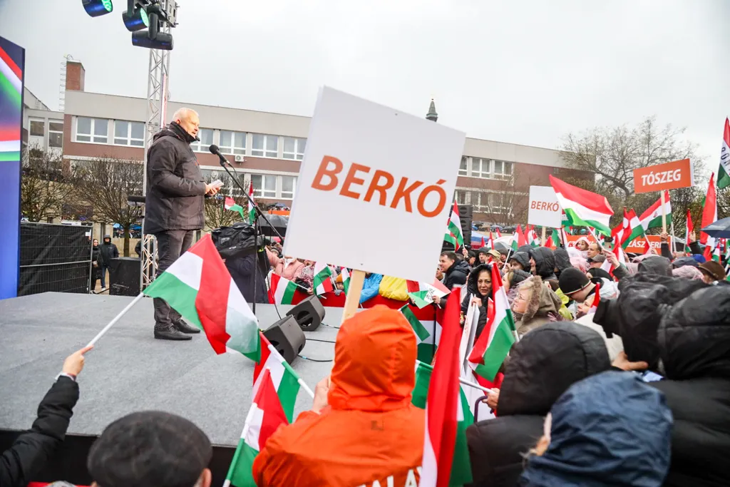 Orbán Viktor Országjárás Szolnok 2026.03.30.
Berkó Attila