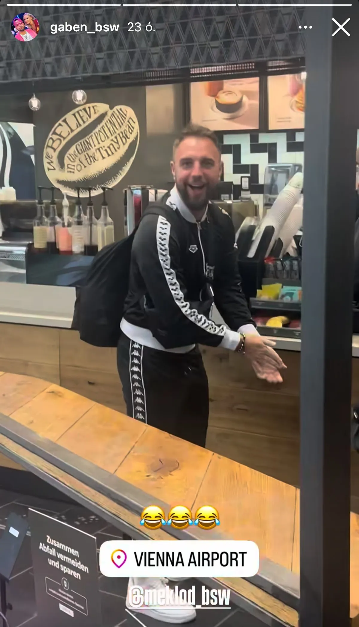 BSW Matyi a reptéren