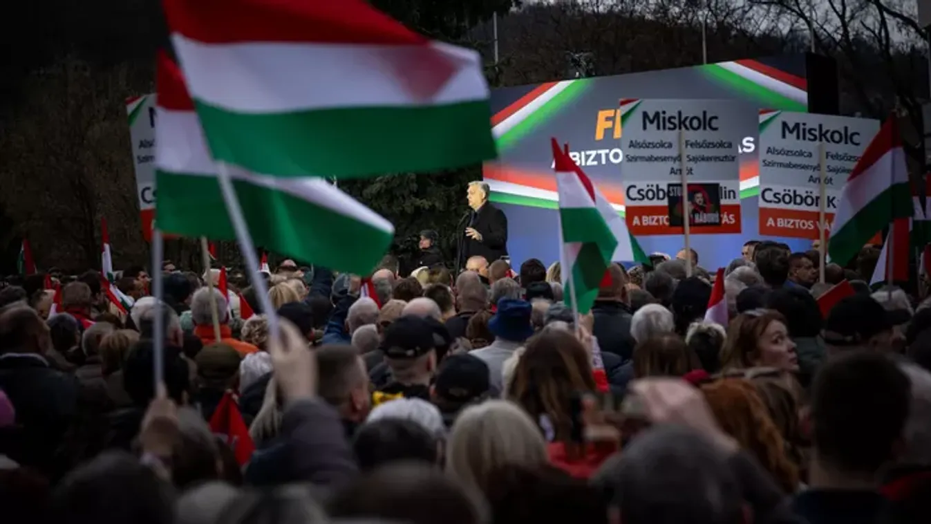 Orbán Viktor: miskolciak megmutatták, biztosra akarnak menni