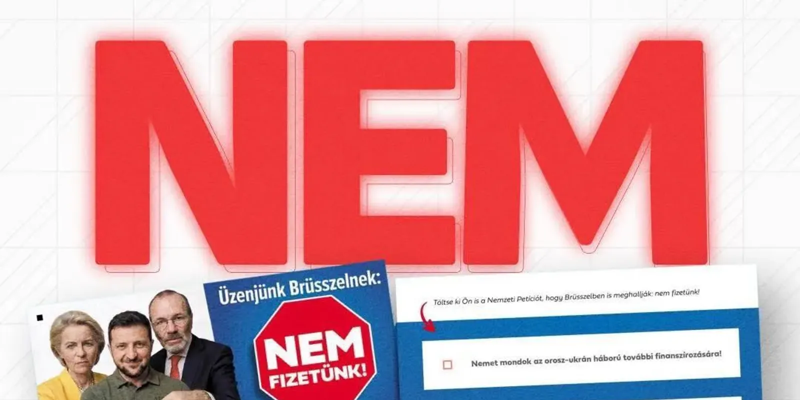 Orbán Viktor: Hasít a nemzeti petíció