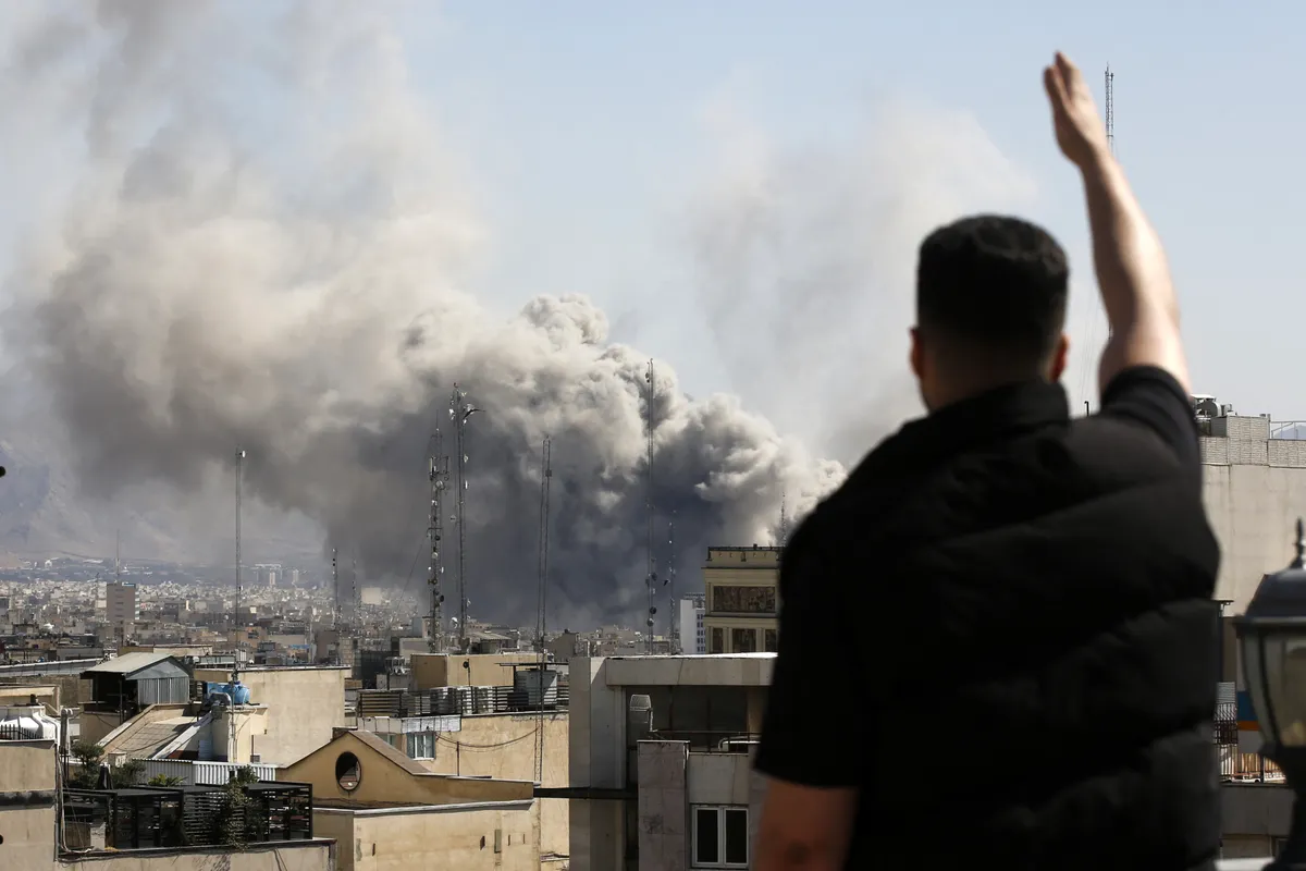 Explosions heard in Tehran as new Israeli airstrikes hit Iranian capital