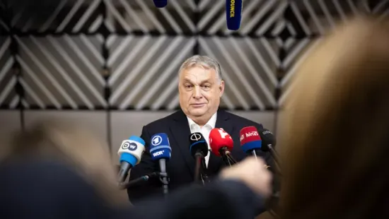 Orbán Viktor brüsszeli helyzetjelentést tett