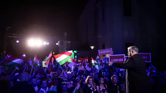 Orbán Viktor: Tiszta fej, hidegvér, biztos kéz!