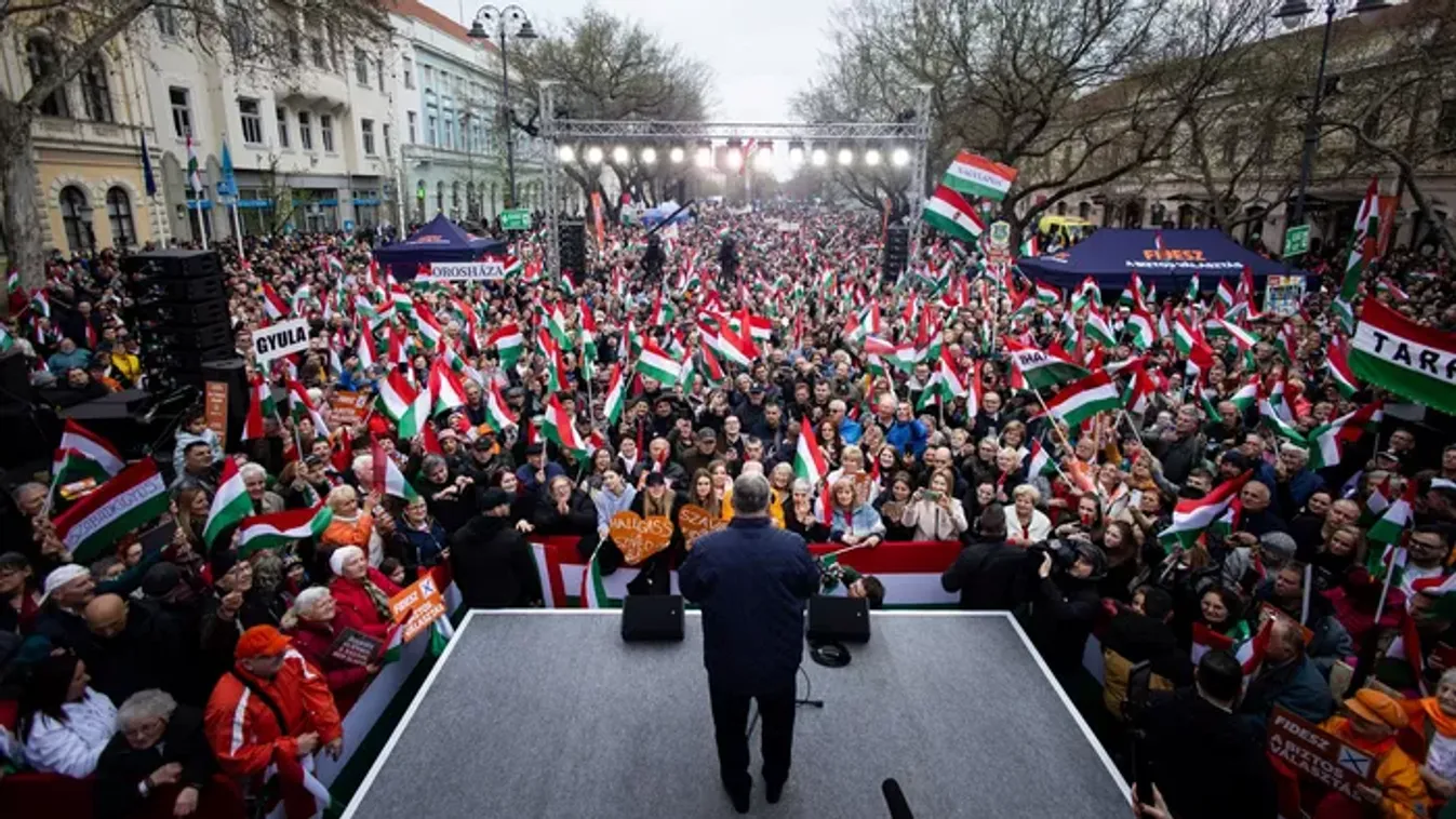 Orbán Viktor: „Nekünk Magyarország a szenvedélyünk. Nem hagyjuk, hogy tönkre tegyék”