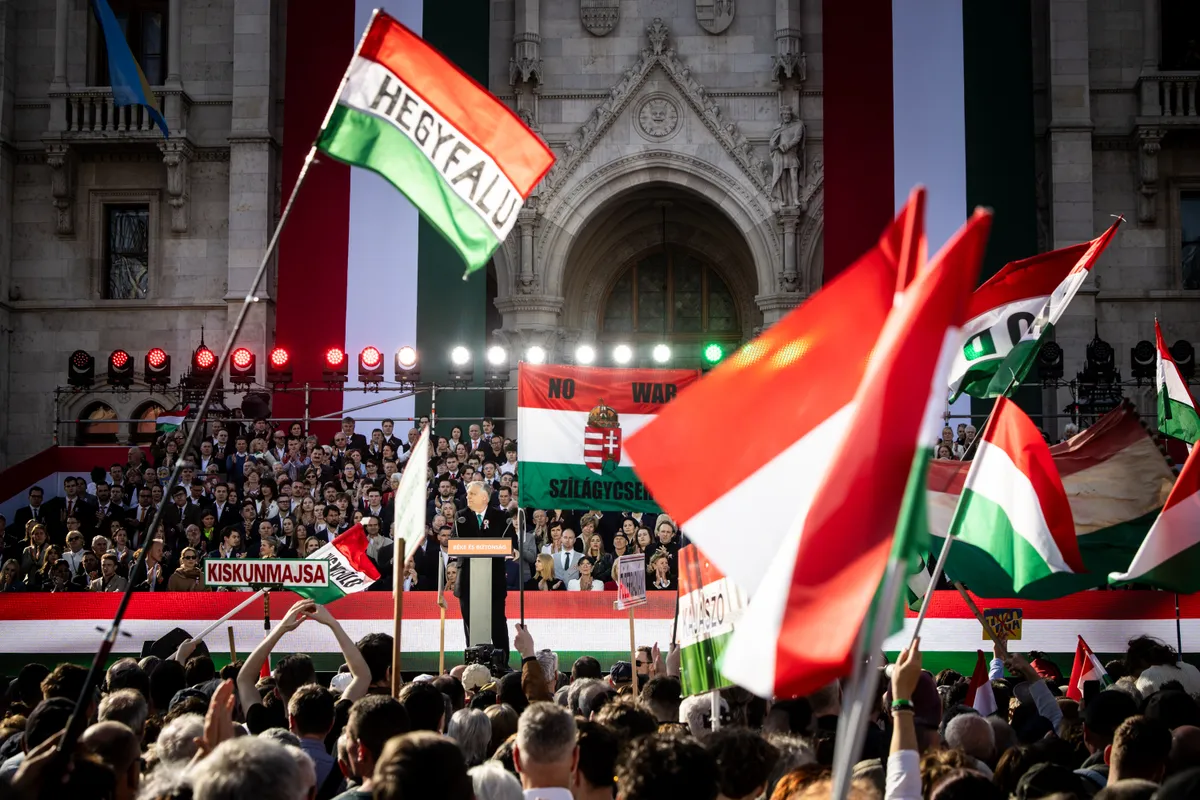 Orbán Viktor is beszélt a Békemeneten