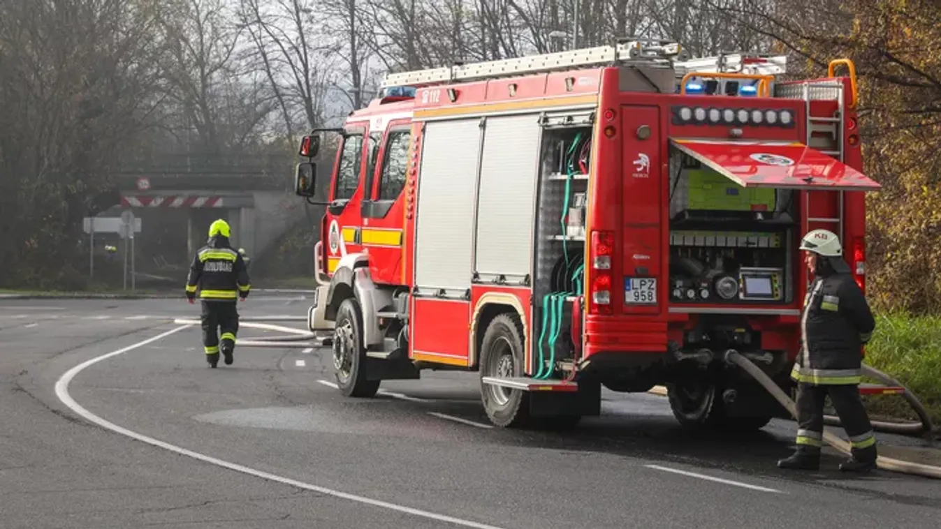  Fának csapódott egy autó, feszítővágóval kellett menteni