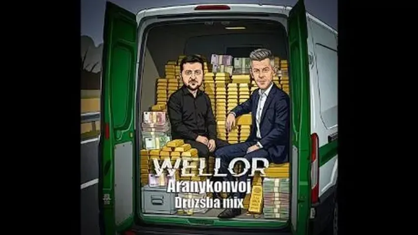 „De útba esik Magyar Péter” – dal az ukrán aranykonvojról