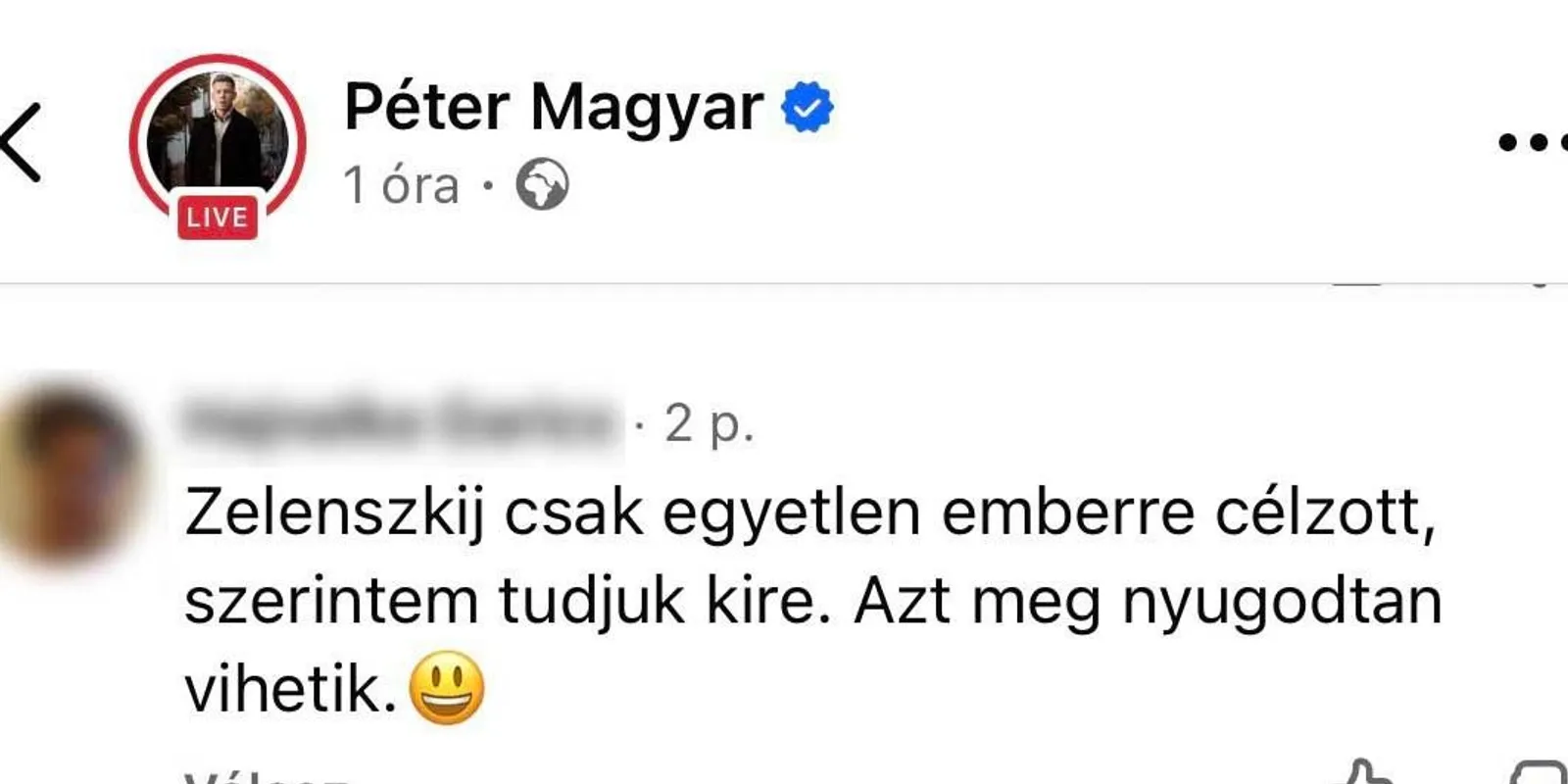 Így örülnek a tiszások Zelenszkij fenyegetőzésének