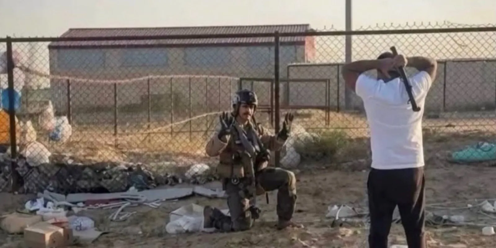 Amerikai pilótát vertek majdnem agyon vascsővel a kuvaitiak