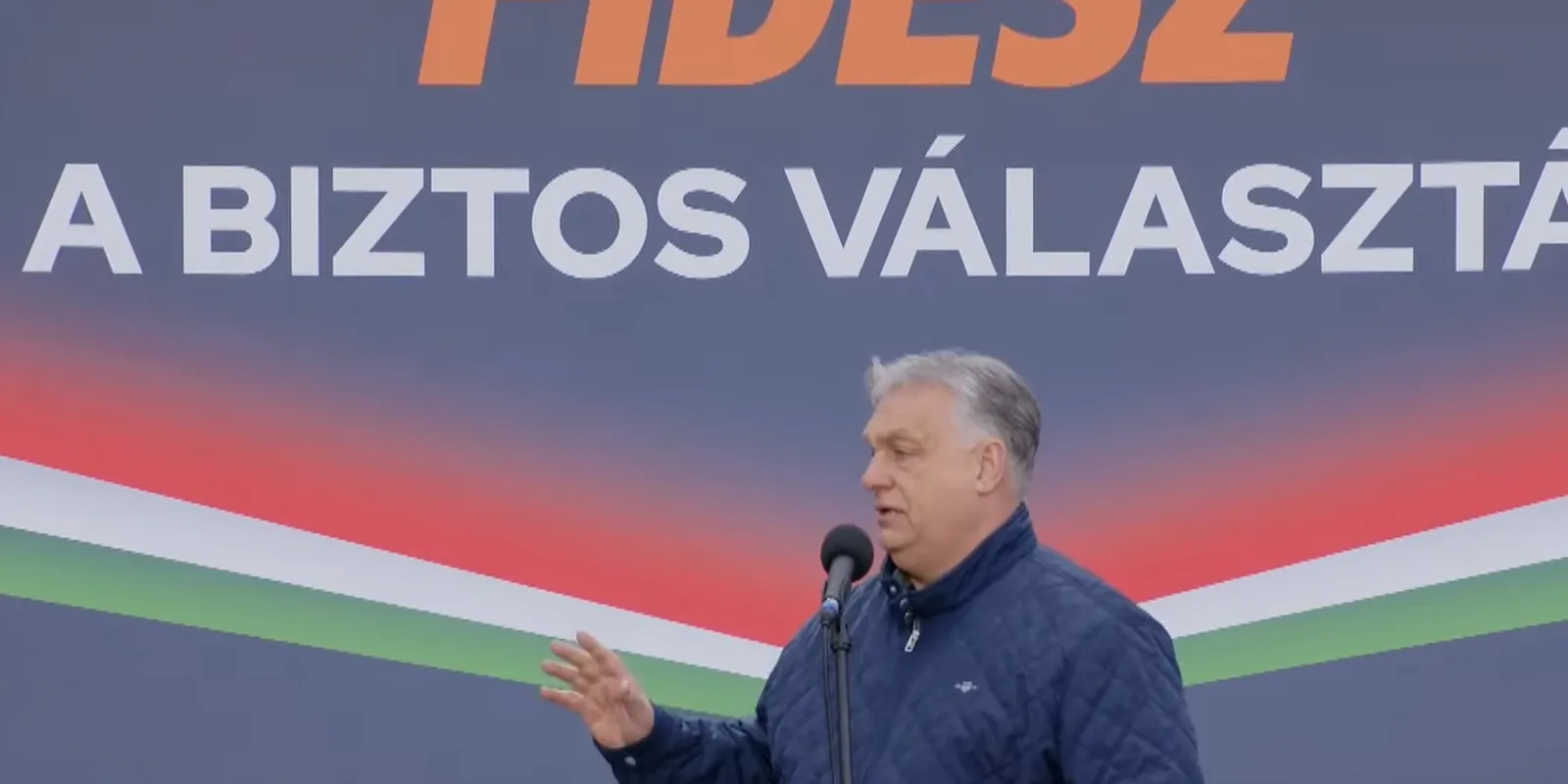Orbán Viktor ezt mondta Veszprémben