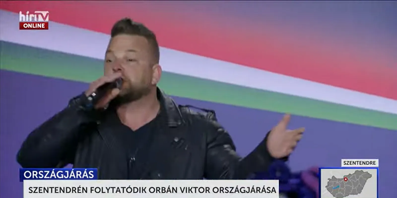 Szentendrei Békemenet: Gudics Máté feltüzelte a tömeget