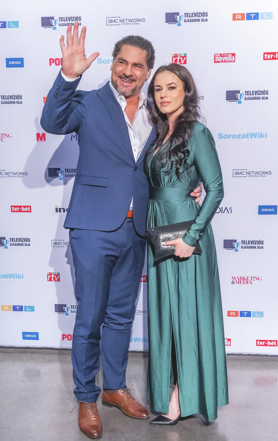 Árpa Attila és felesége, Czakó Alexandra a tavalyi díjátadó gálán is ott voltak.