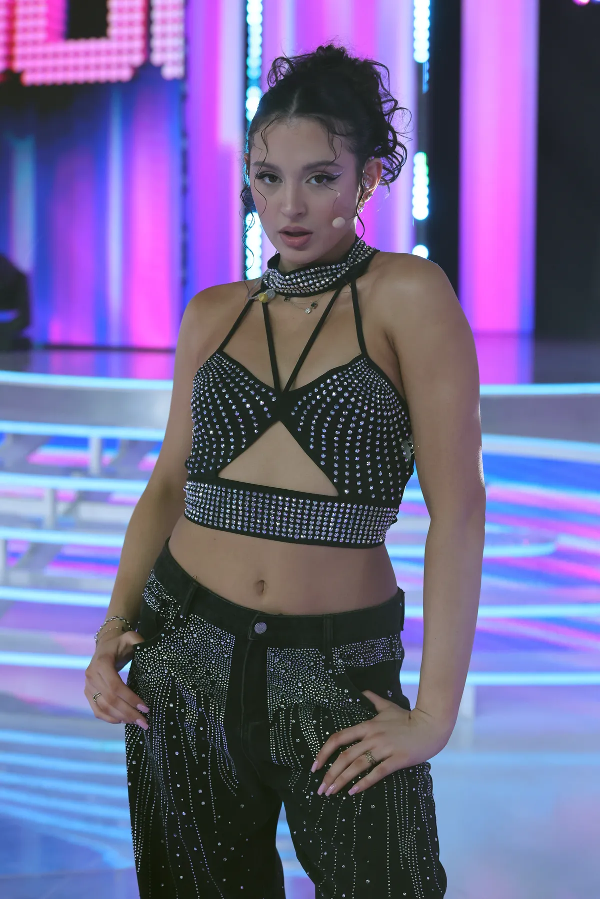 Gesztesi Panka merész szerelésben lépett fel A Nagy Duett adásában.