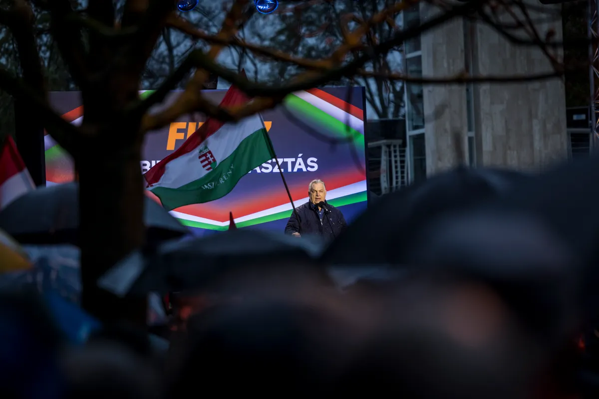 Orbán Viktor Szolnokon.