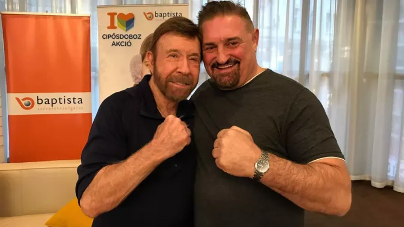 Növényi Norbert sem menekülhetett Chuck Norris kezei közül