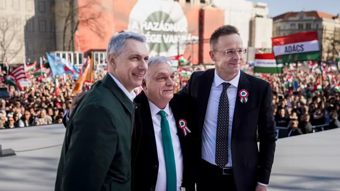 Orbán Viktor a Békemenetről: Köszönjük mindenkinek, aki eljött!