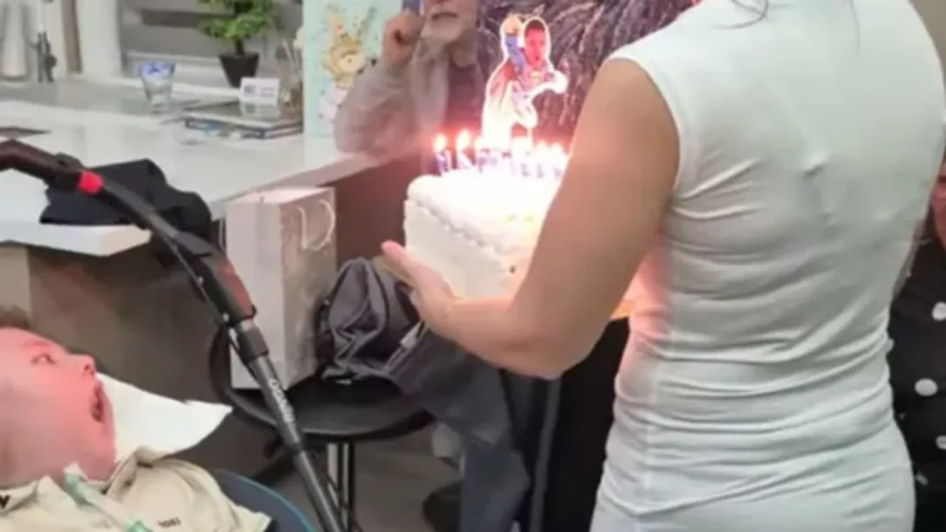 "Ő az életem legnagyobb ajándéka" - SMA Bálint 11 éves lett, így ünnepelték őt