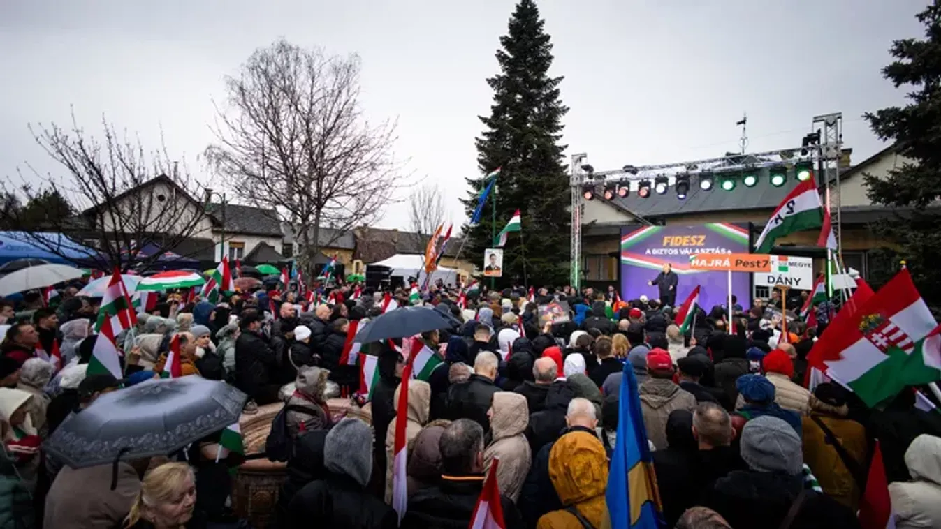 Orbán Viktor: „Az eső sem állíthat meg bennünket”